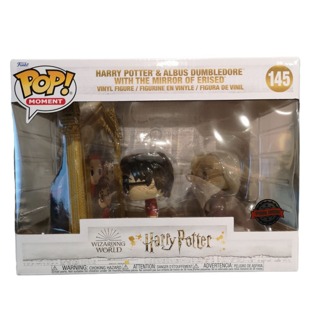 Harry Potter & Albus Dumbledore With The Mirror of Erised - Harry Potter vinyl figure collectible [Barcode 889698631440] - Main Image 4