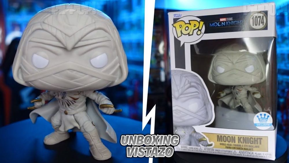 Moon Knight Pop! 1074 - Moon Knight vinyl figure collectible [Barcode 889698649902] - Main Image 3