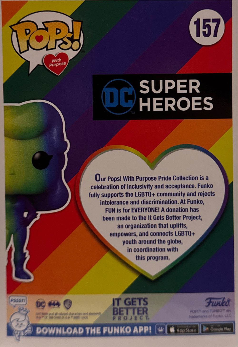 Poison Ivy (Pride) - DC: Superheroes vinyl figure collectible [Barcode 889698658942] - Main Image 3