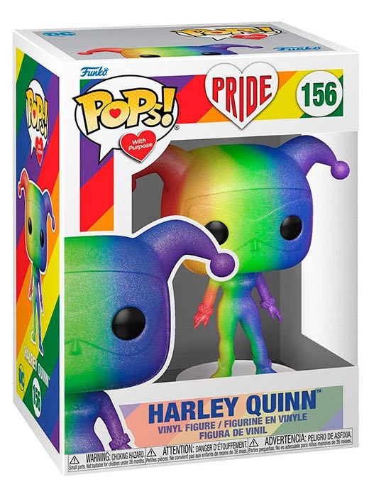 Harley Quinn (Pride) - DC Universe vinyl figure collectible [Barcode 889698658959] - Main Image 2