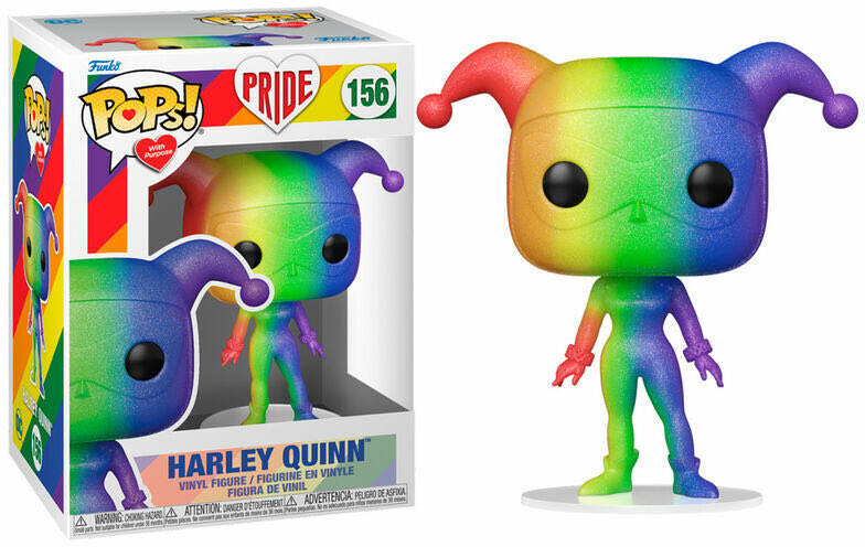 Harley Quinn (Pride) - DC Universe vinyl figure collectible [Barcode 889698658959] - Main Image 3