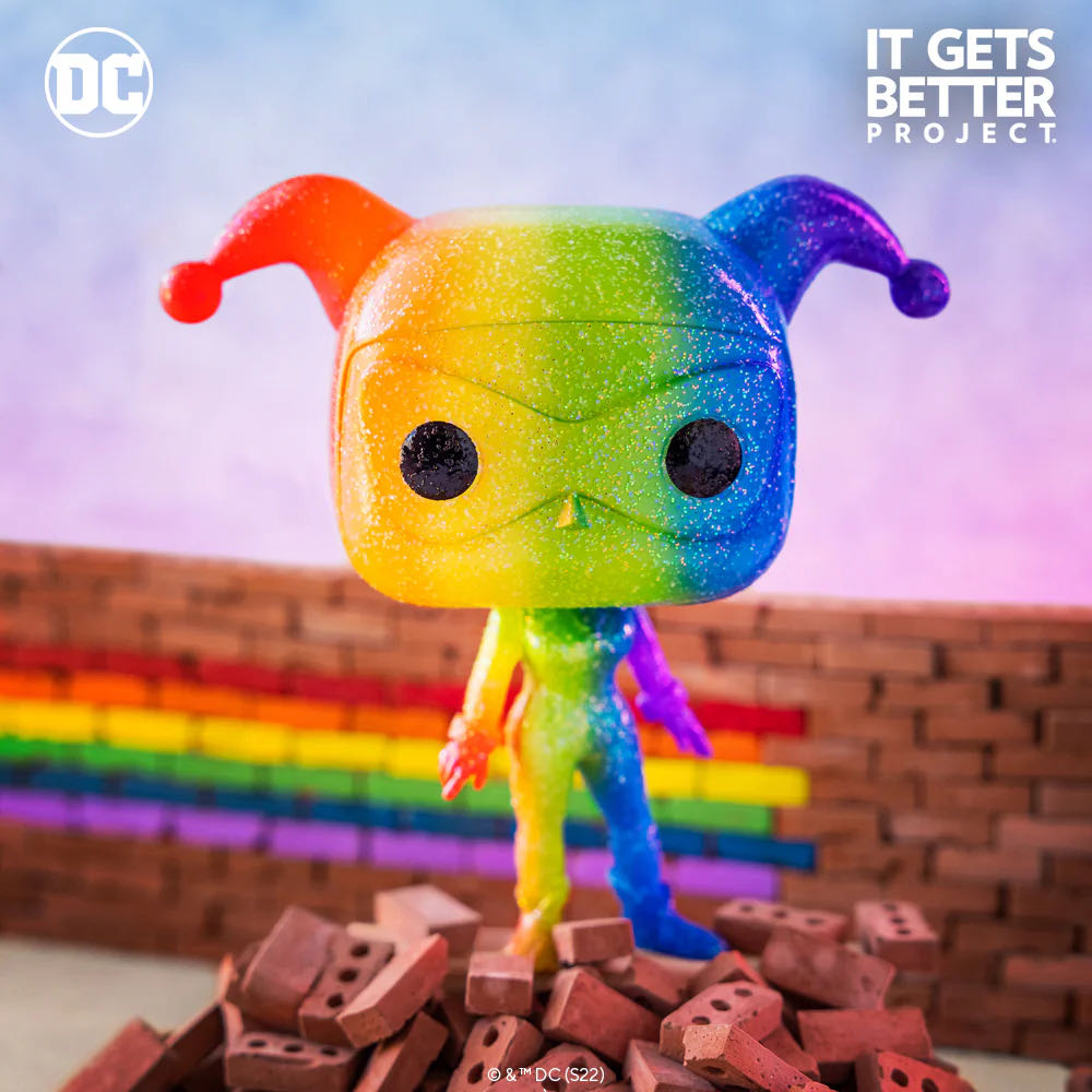 Harley Quinn (Pride) - DC Universe vinyl figure collectible [Barcode 889698658959] - Main Image 4