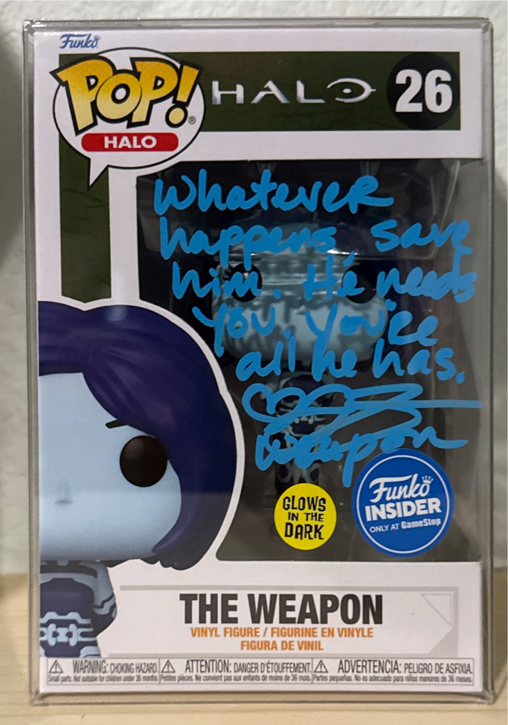 The Weapon - Halo vinyl figure collectible [Barcode 889698650083] - Main Image 2