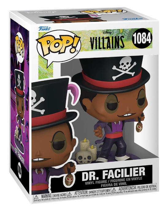 Dr. Facilier - Disney Villains vinyl figure collectible [Barcode 889698573504] - Main Image 2