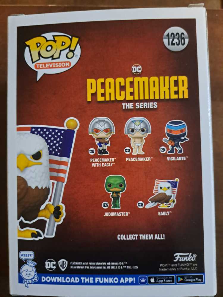 Peacemaker: Eagly - DC Comics vinyl figure collectible [Barcode 889698641869] - Main Image 3