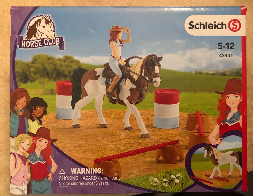 Schleich Horse Club 12-piece Playset   Hannah’s Western Riding Set  vinyl figure collectible [Barcode 4055744030017] - Main Image 2