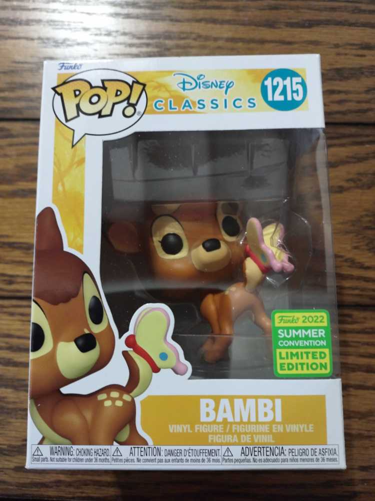Bambi Butterfly - Bambi vinyl figure collectible [Barcode 889698652445] - Main Image 2