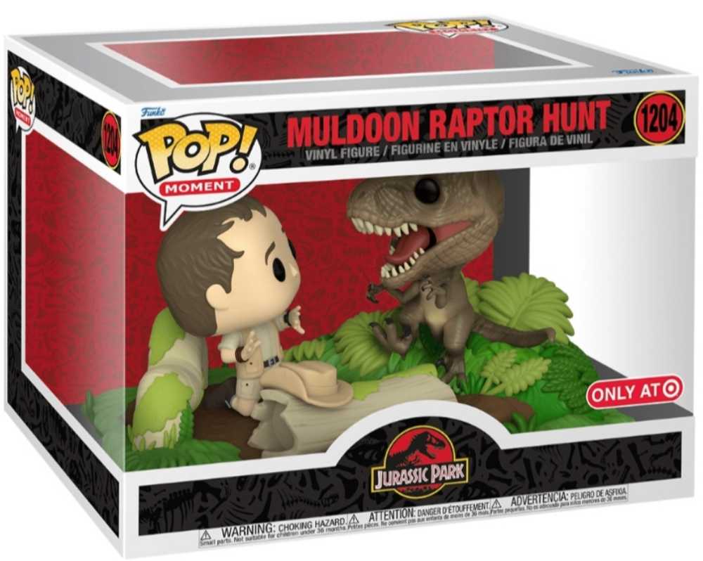 Muldoon Raptor Hunt - Jurassic Park vinyl figure collectible [Barcode 889698628112] - Main Image 2