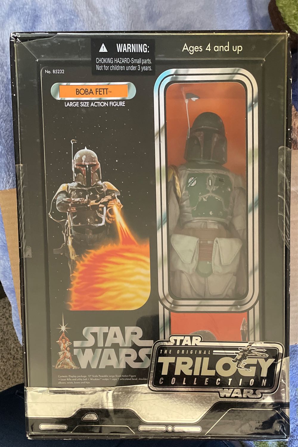 Star Wars Original Trilogy Collection Boba Fett 12” Action Figure  vinyl figure collectible [Barcode 076930852323] - Main Image 2