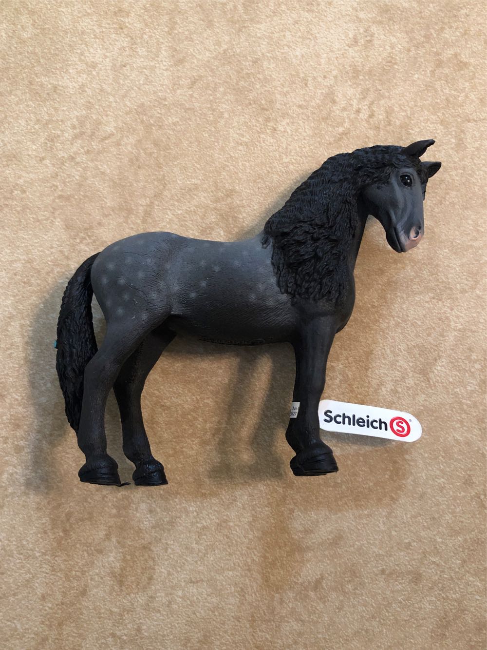 Schleich Horse Club Pura Raza Espanola Mare Toy 5 12 Years Grey Black  vinyl figure collectible [Barcode 4059433305127] - Main Image 2