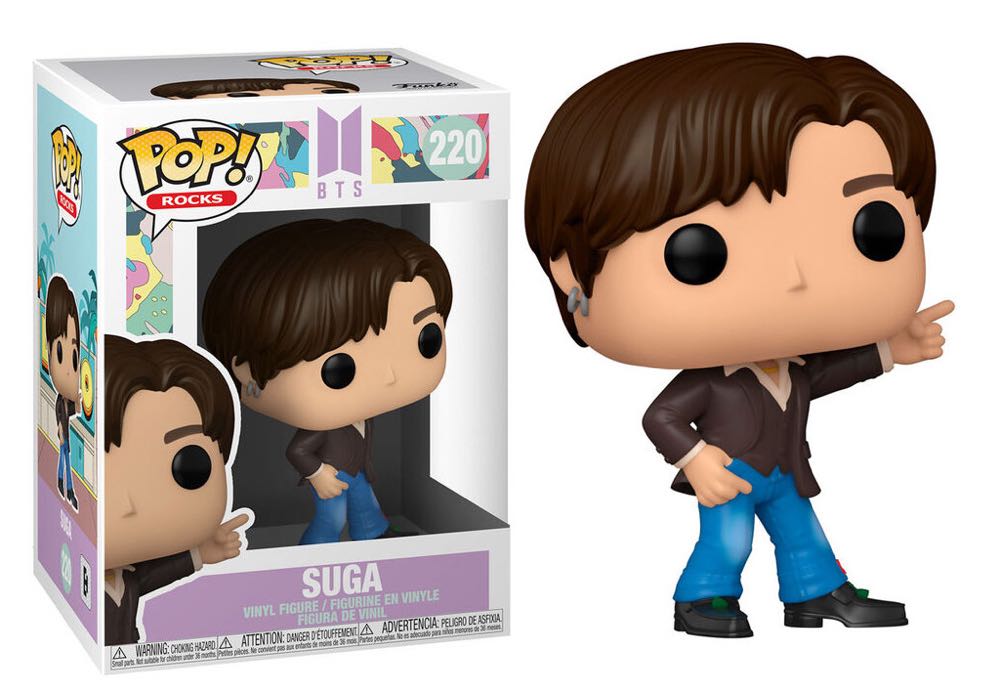 Suga - BTS vinyl figure collectible [Barcode 889698481090] - Main Image 2