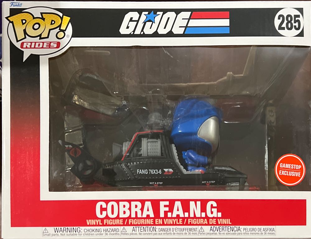 Cobra F.A.N.G. - G.I. Joe vinyl figure collectible [Barcode 889698631631] - Main Image 2