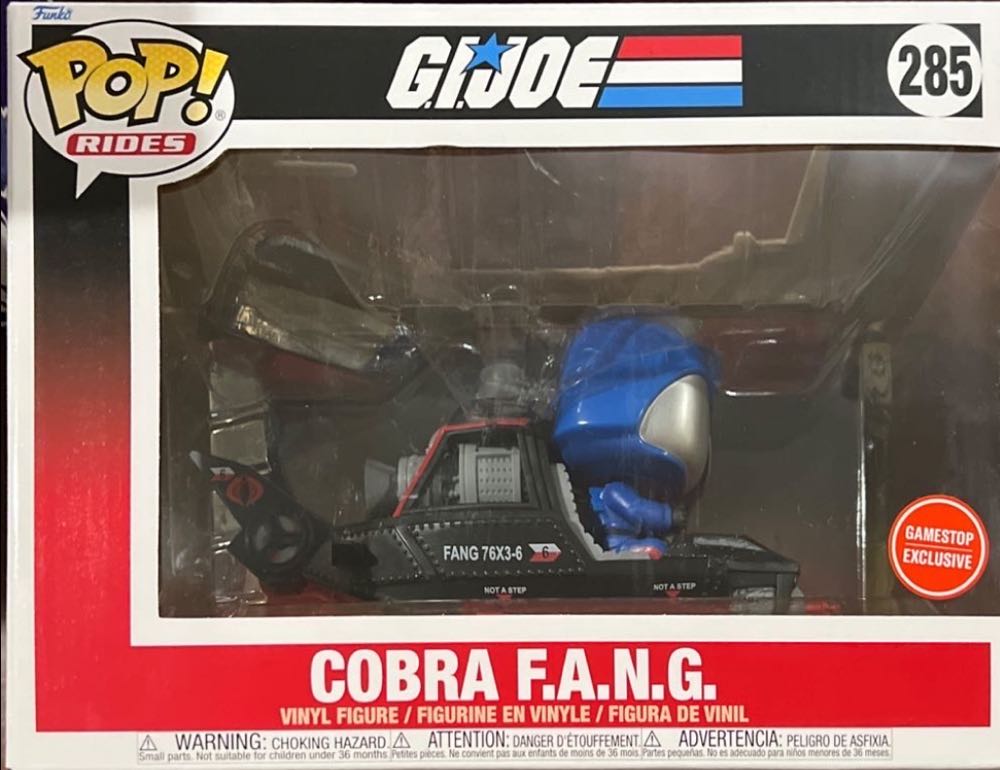 Cobra F.A.N.G. - G.I. Joe vinyl figure collectible [Barcode 889698631631] - Main Image 3