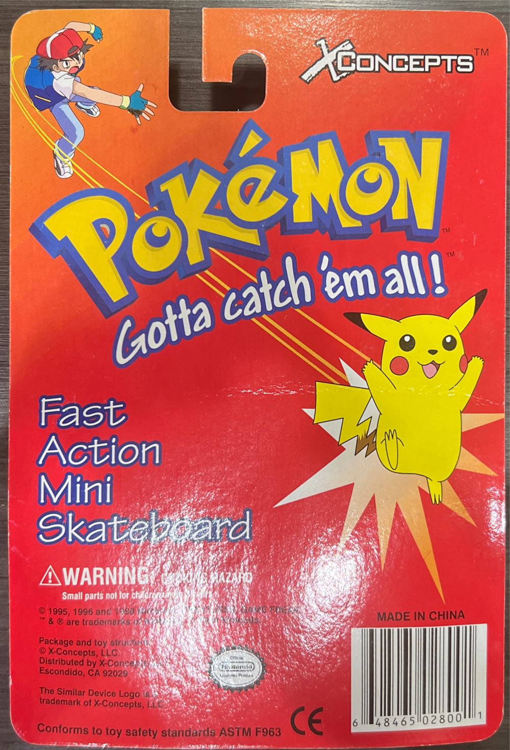 Parasect Xconcepts Pokémon Mini Skateboard - Pokémon vinyl figure collectible [Barcode 648465028001] - Main Image 2