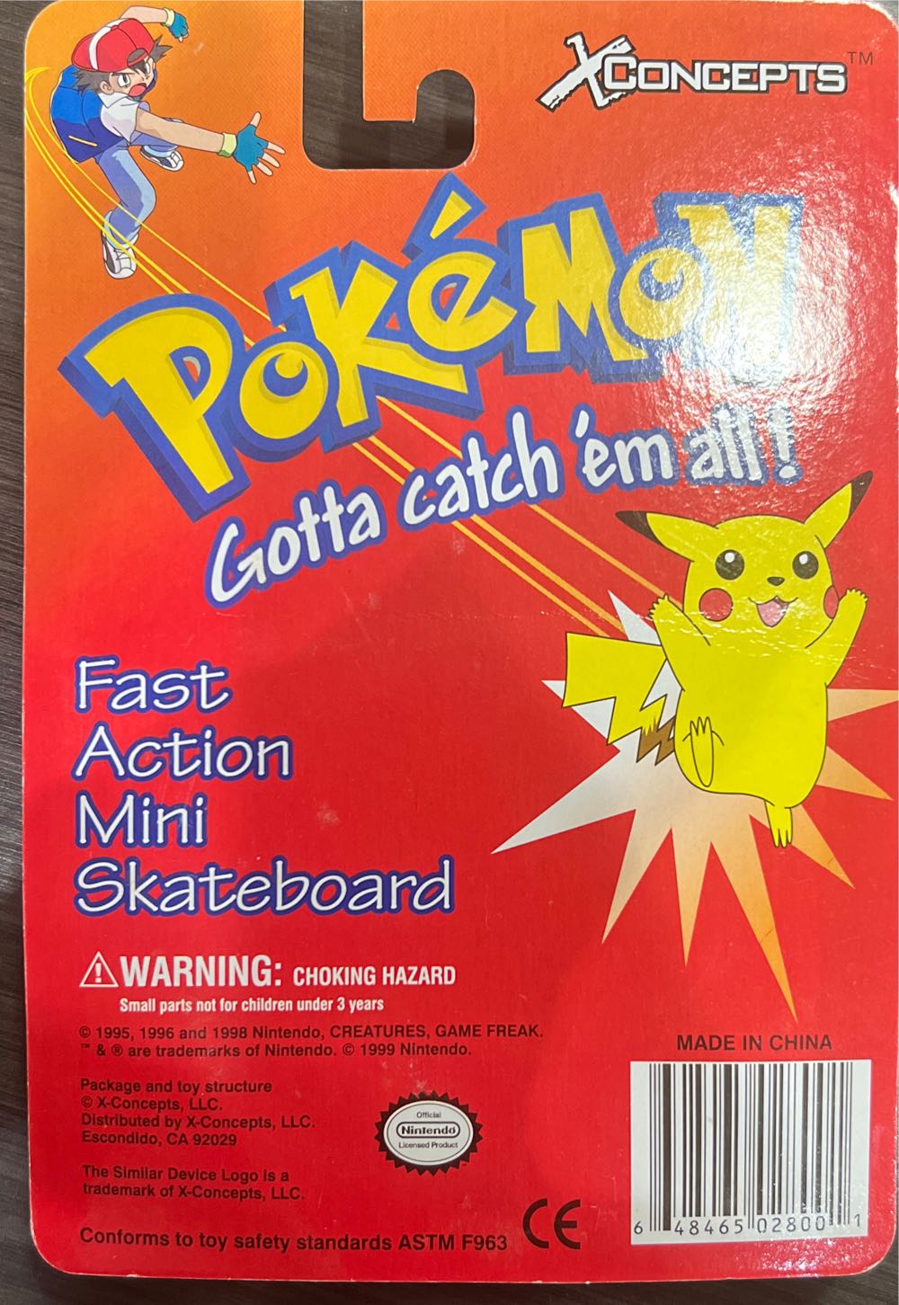 Dewgong Xconcepts Pokémon Mini Skateboard - Pokémon vinyl figure collectible [Barcode 648465028001] - Main Image 2
