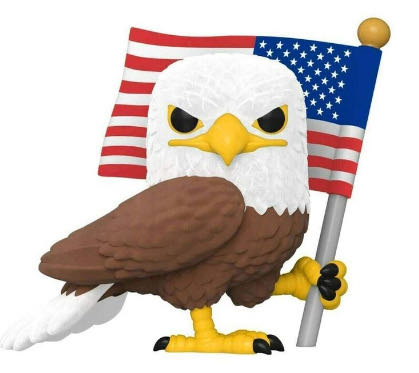 Funko Pop Peacemaker Eagly Flocked - DC Comics vinyl figure collectible [Barcode 889698649704] - Main Image 3