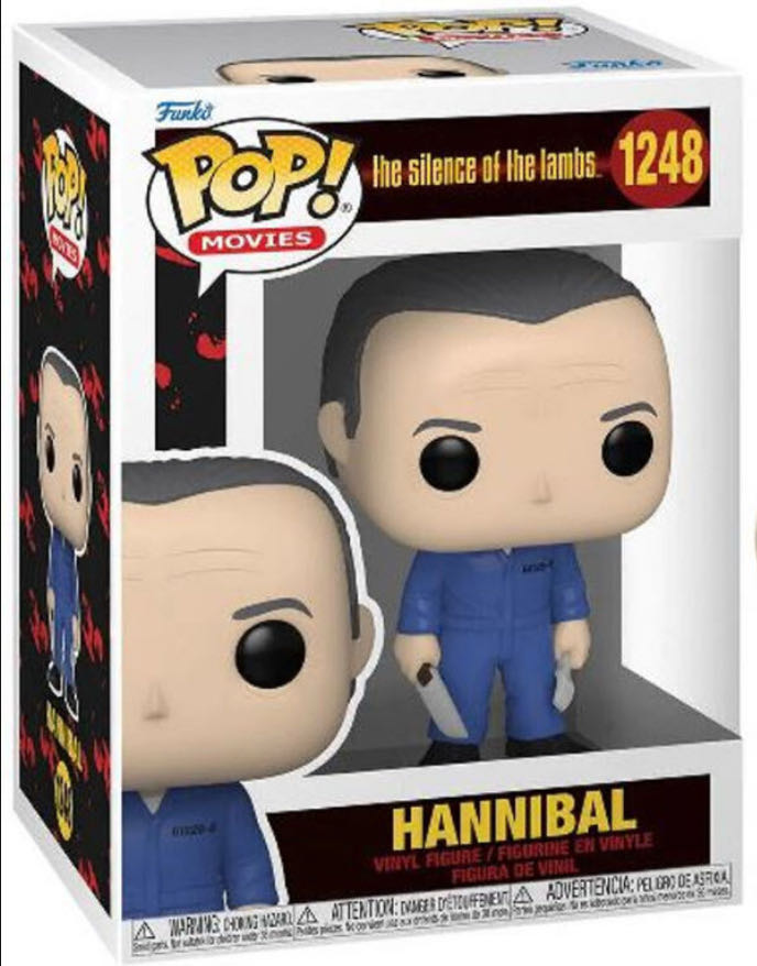 Hannibal Lecter - 1248 - The Silence Of The Lambs - Funko Pop Movies - The Silence of the Lambs vinyl figure collectible [Barcode 889698639842] - Main Image 3