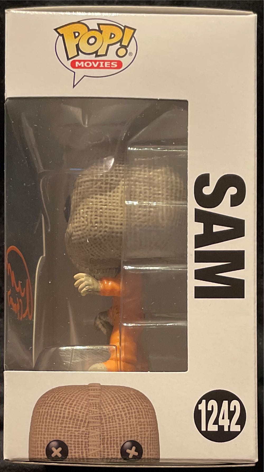 Sam (with candy bag) - Trick ’R Treat vinyl figure collectible [Barcode 889698639798] - Main Image 3