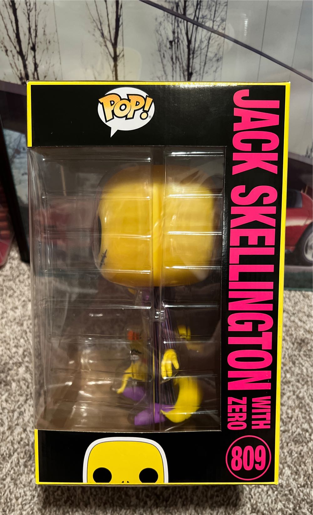 Jack Skellington With Zero #809 - Disney vinyl figure collectible [Barcode 889698639651] - Main Image 3