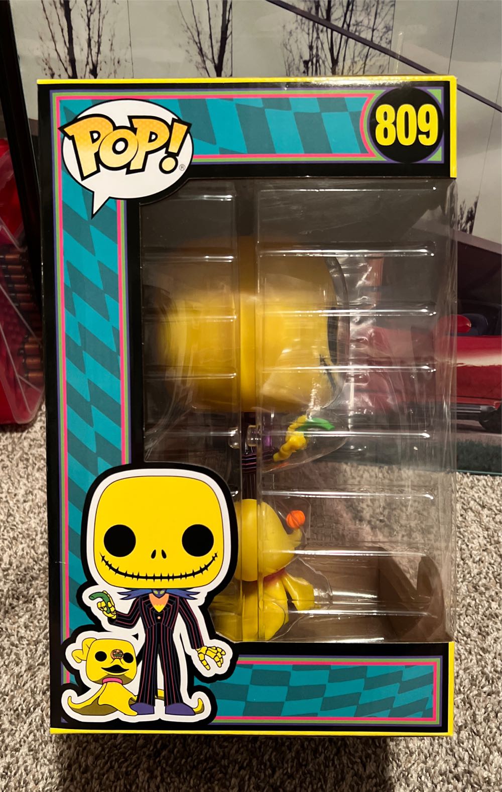 Jack Skellington With Zero #809 - Disney vinyl figure collectible [Barcode 889698639651] - Main Image 4