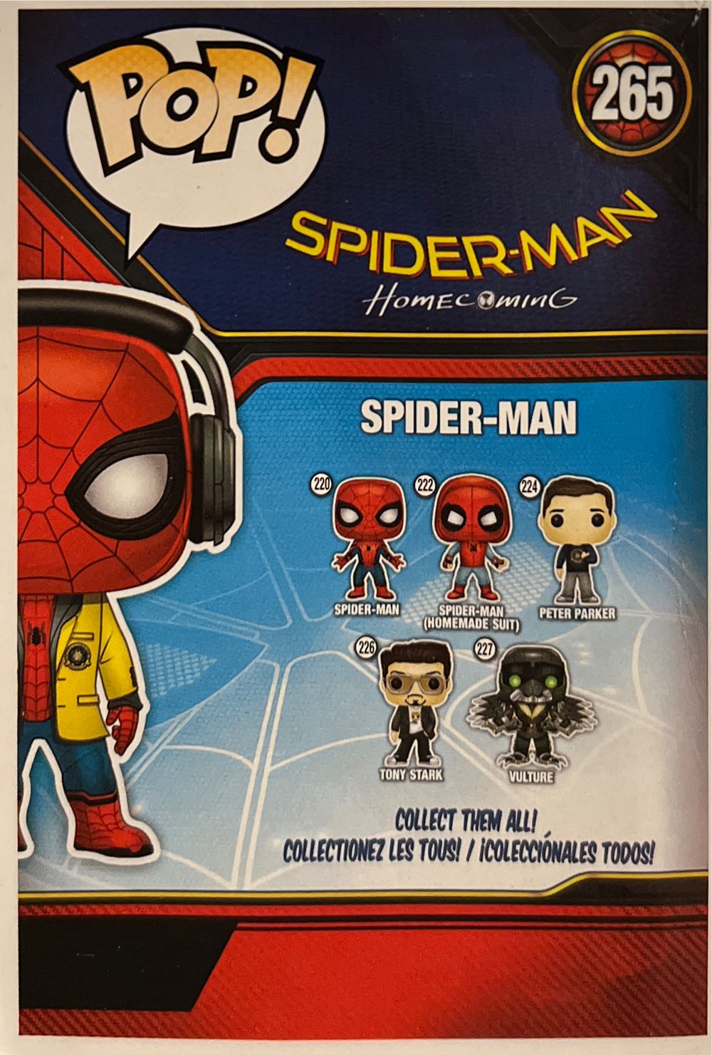 MARVEL/Spider-Man-Homecoming - Spider-Man vinyl figure collectible [Barcode 6354563227331] - Main Image 2