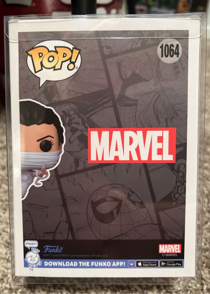 Silk Pop! 1064 (Web Suit) - Spider-Man vinyl figure collectible [Barcode 889698652469] - Main Image 2