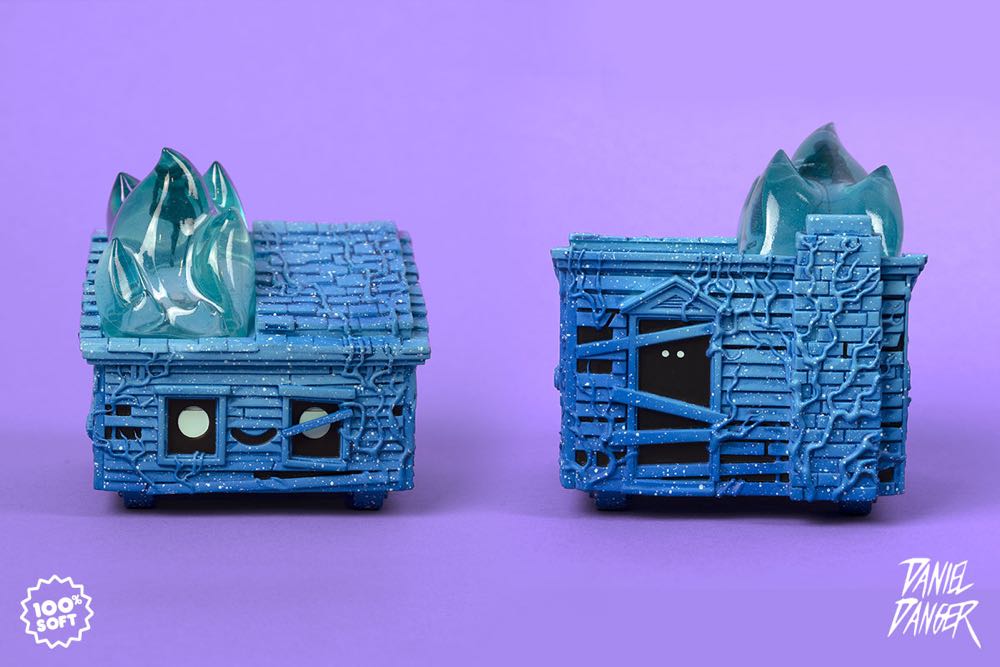 Daniel Danger Dumpster House Fire  vinyl figure collectible - Main Image 2