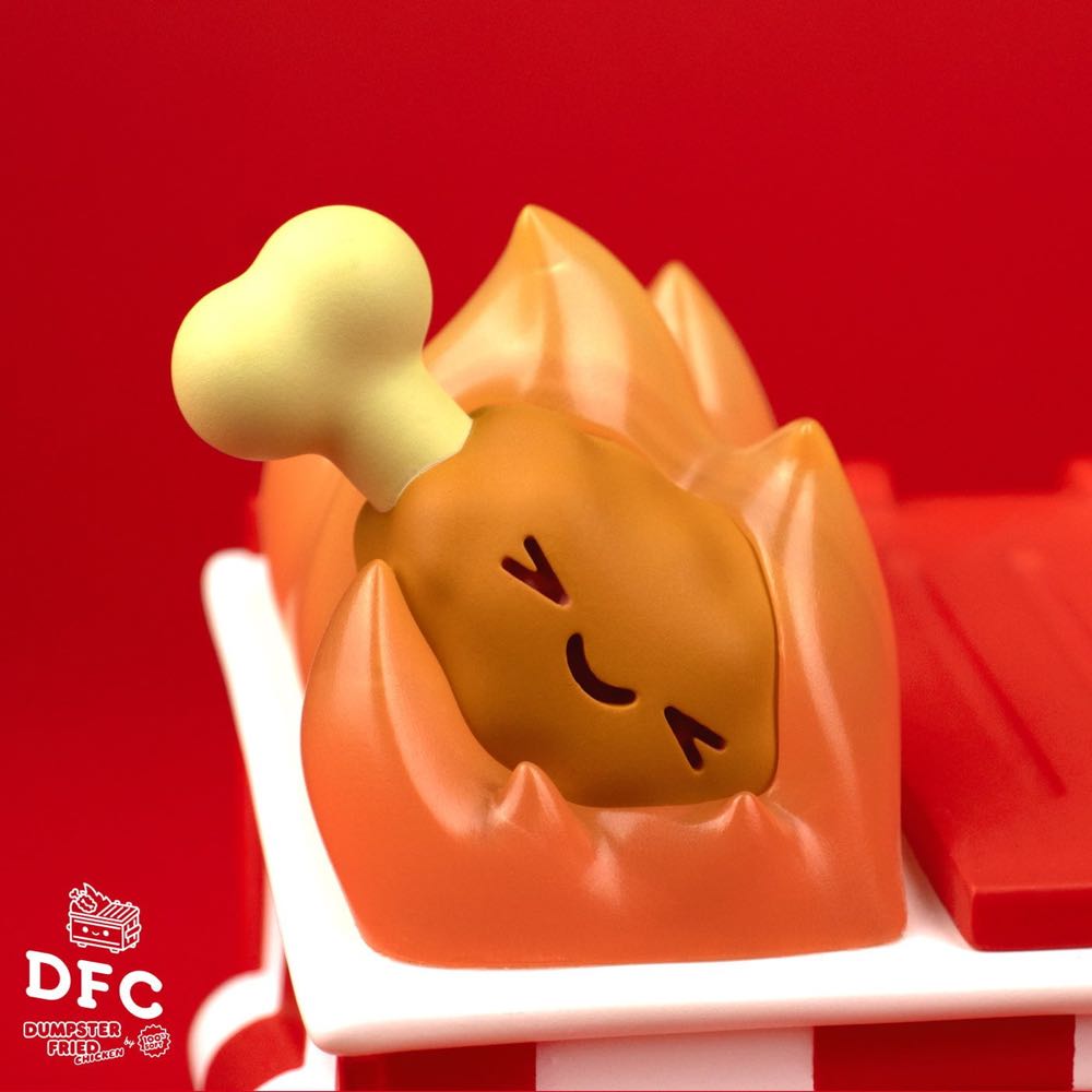 Dumpster Fried Chicken  vinyl figure collectible - Main Image 2