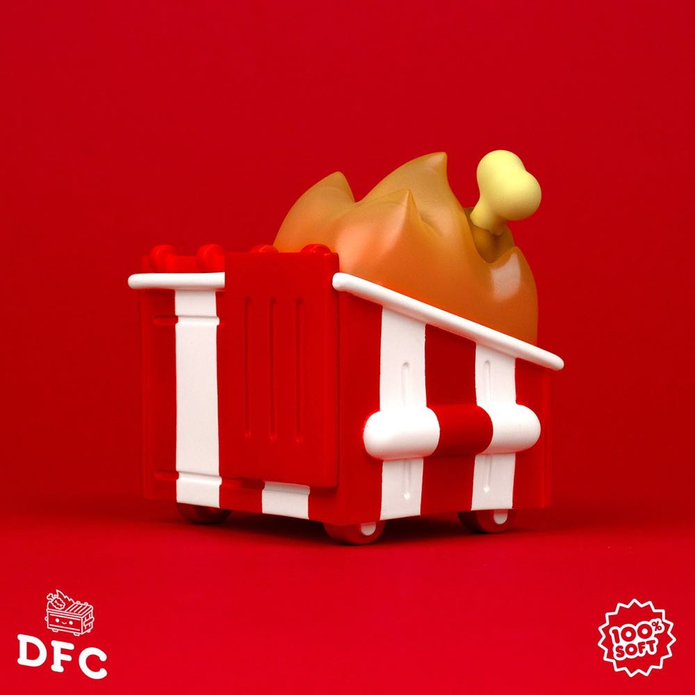Dumpster Fried Chicken  vinyl figure collectible - Main Image 3