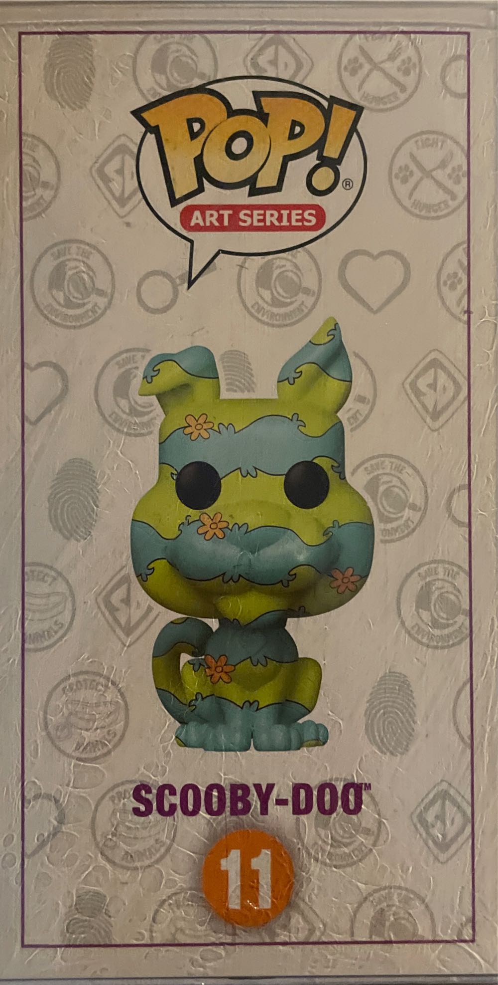 Scooby Doo Art Series Mystery Machine Pattern - Scooby-Doo vinyl figure collectible - Main Image 2