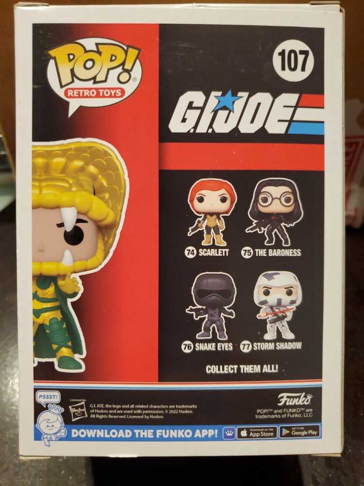 G.I. Joe: Serpentor - G.I. Joe vinyl figure collectible [Barcode 889698652520] - Main Image 2