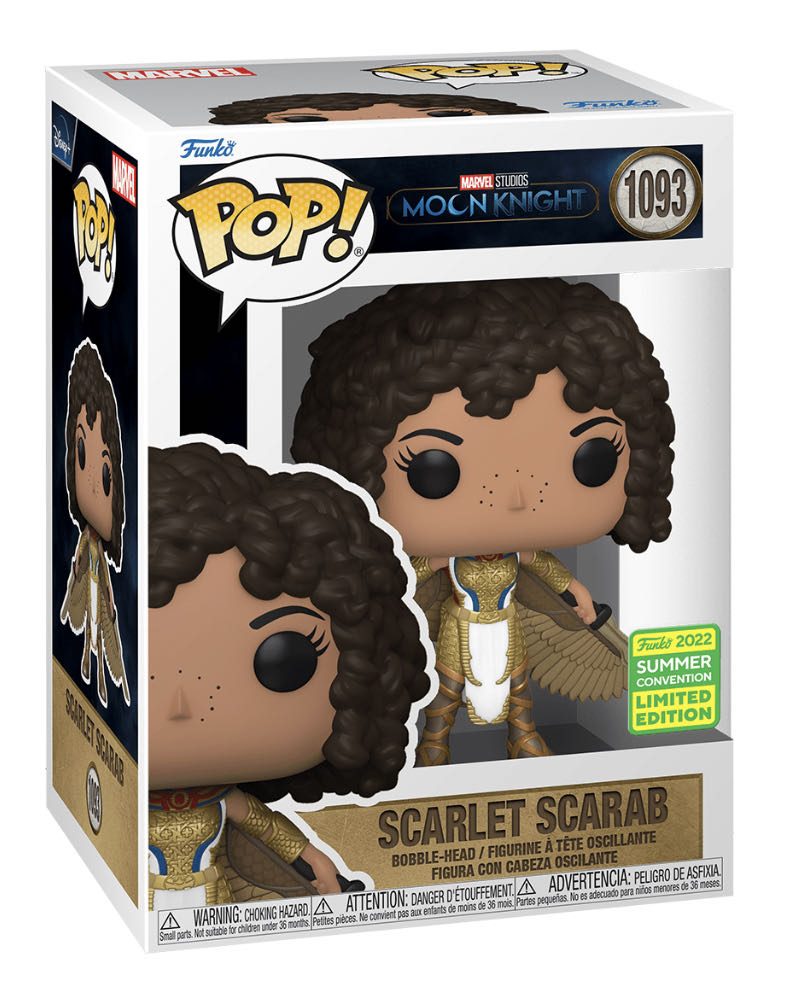 Scarlet Scarab $25 - Moon Knight vinyl figure collectible [Barcode 889698653329] - Main Image 2