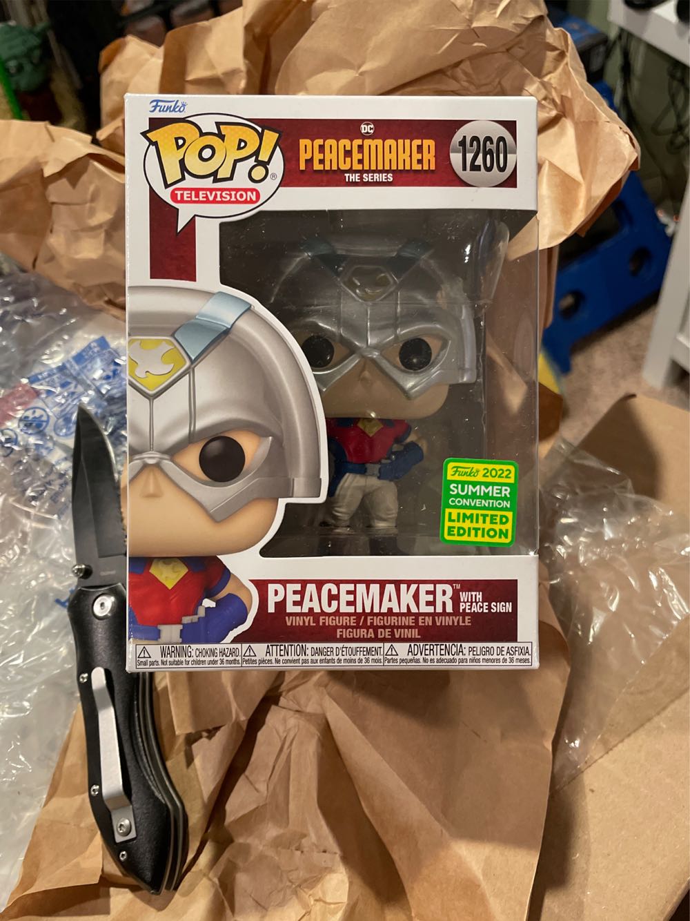 Funko Pop Superman Blue #419