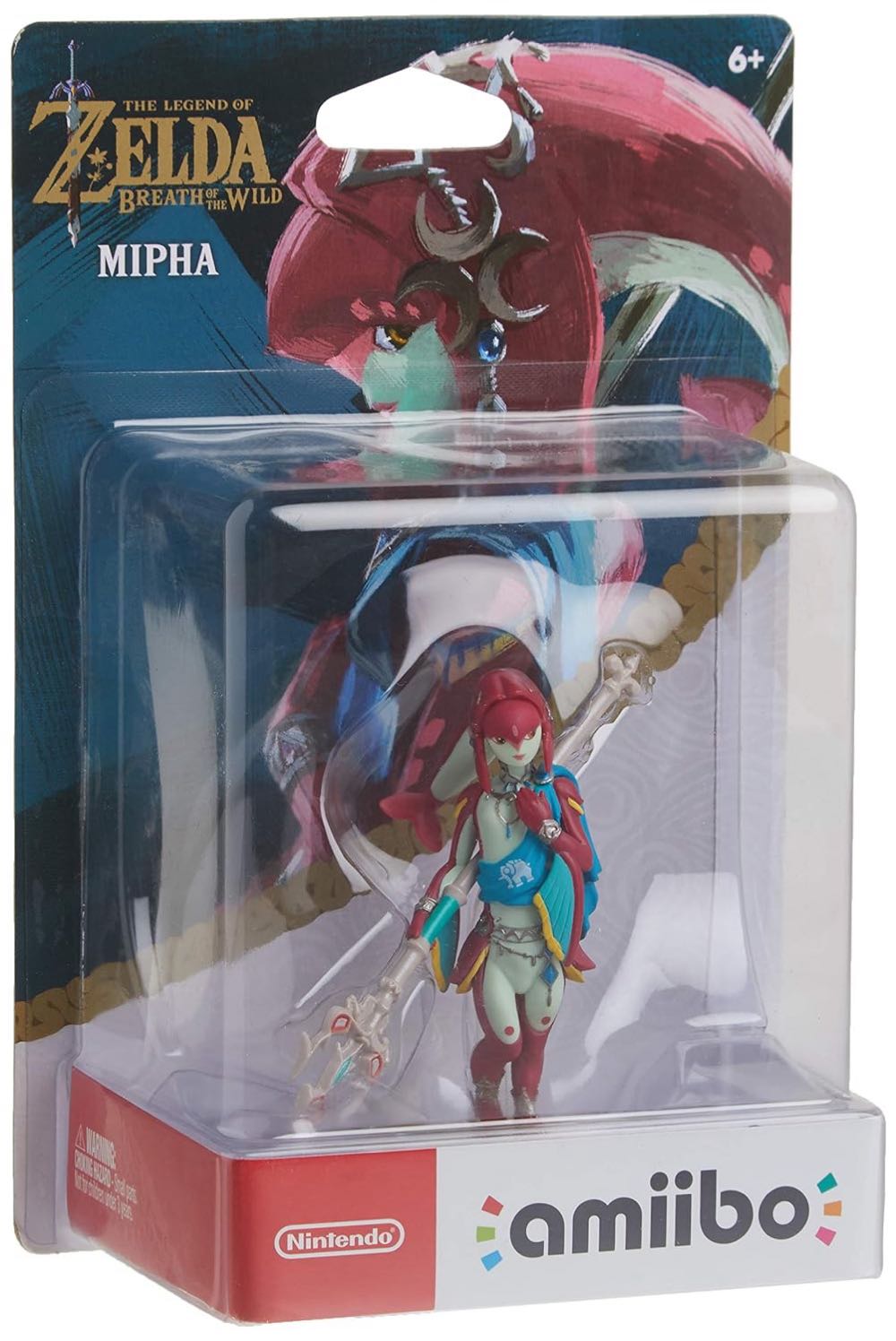 Mipha: Breath Of The Wild Amiibo  vinyl figure collectible [Barcode 045496893453] - Main Image 2