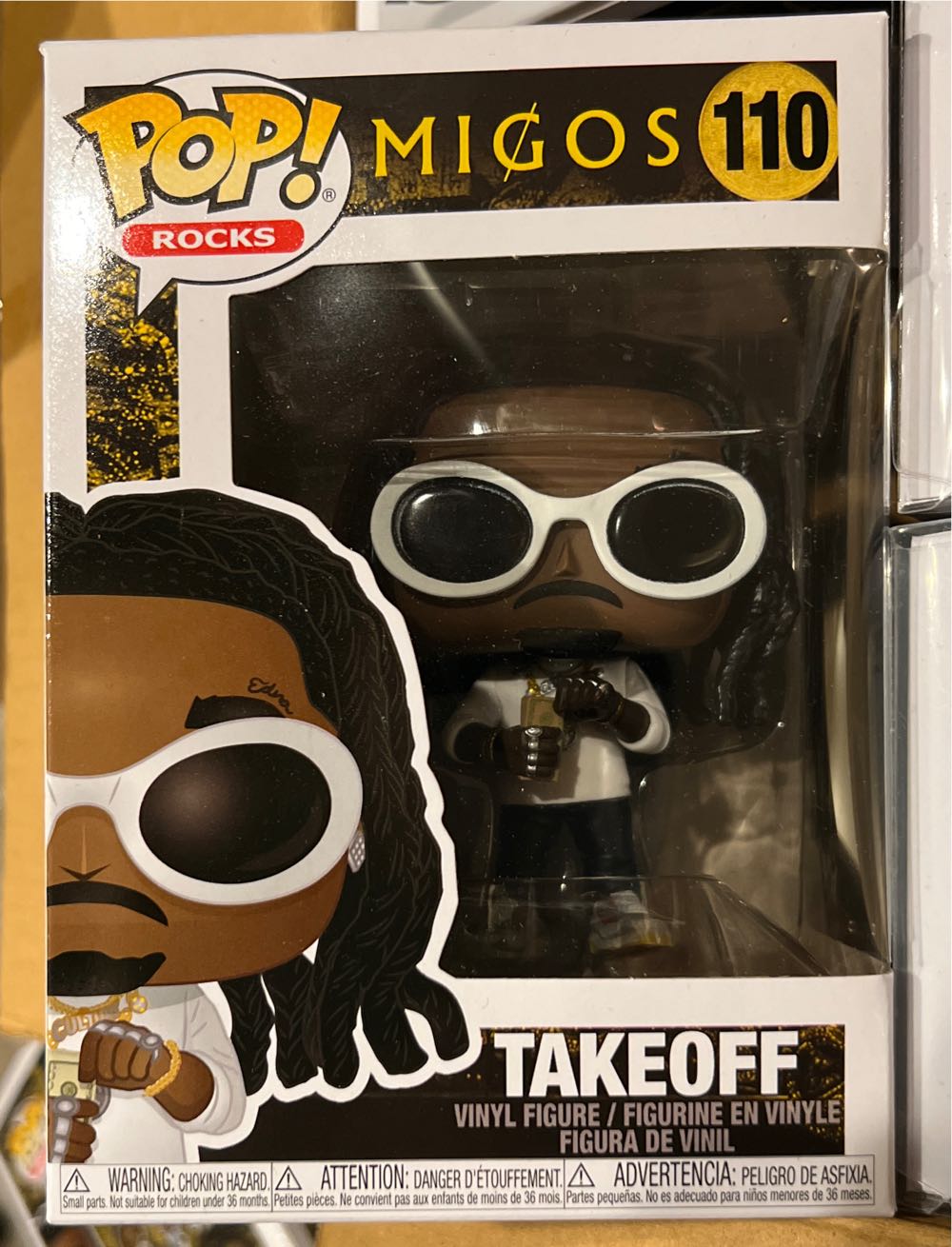 Takeoff - Musicians vinyl figure collectible [Barcode 889698378550] - Main Image 3