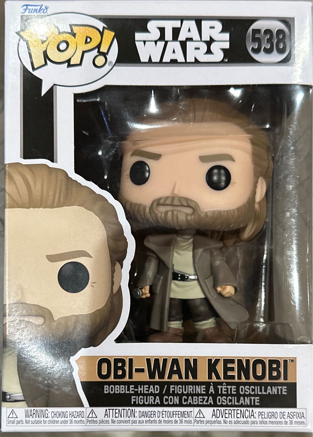 538 Obi-Wan Kenobi - Star Wars: Obi-Wan vinyl figure collectible [Barcode 889698645584] - Main Image 4