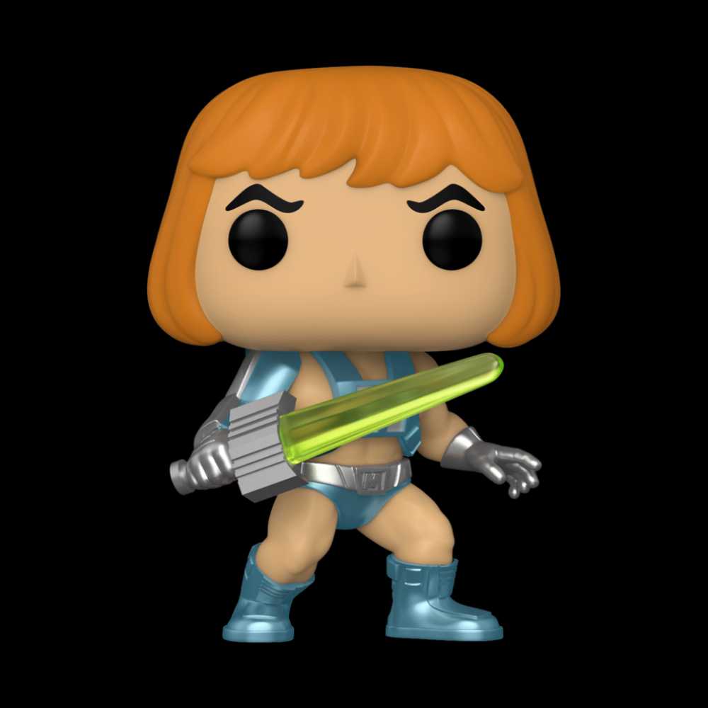 He-man w/ Laser Power Sword - Masters of the Universe vinyl figure collectible [Barcode 889698652513] - Main Image 2