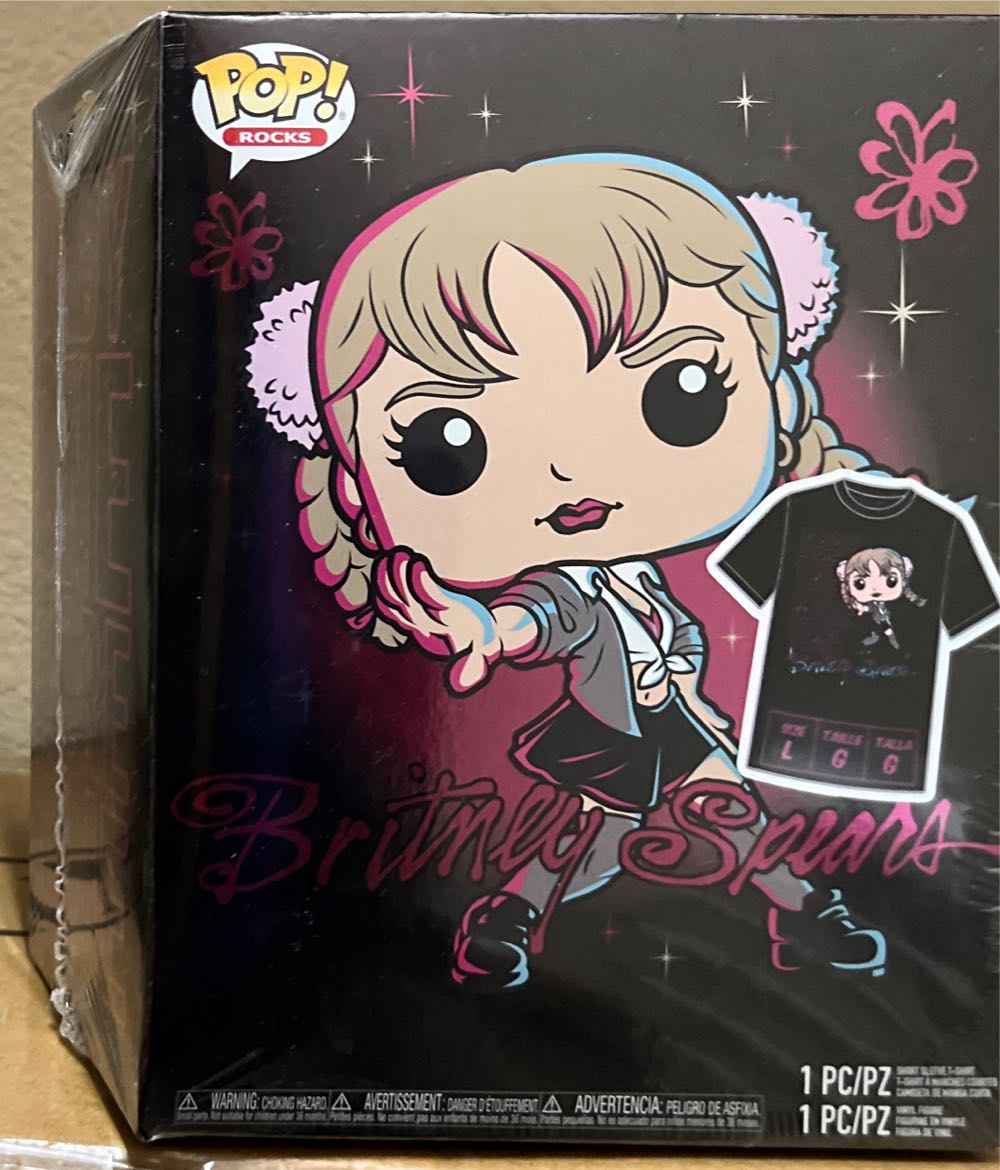 Britney Spears (Pop Tees) - Britney Spears vinyl figure collectible - Main Image 3