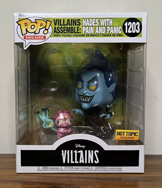 Hades With Pain And Panic, #1203 - Disney Villains vinyl figure collectible [Barcode 889698646765] - Main Image 4