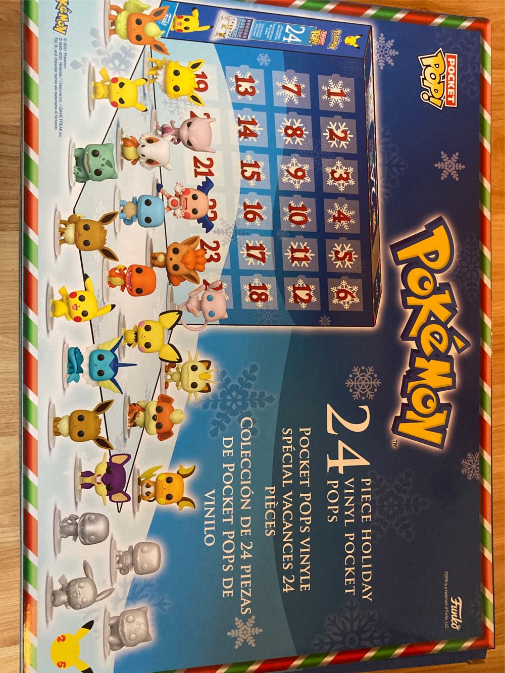 Advent Calendar: Pokemon - Pokémon vinyl figure collectible [Barcode 889698584579] - Main Image 2