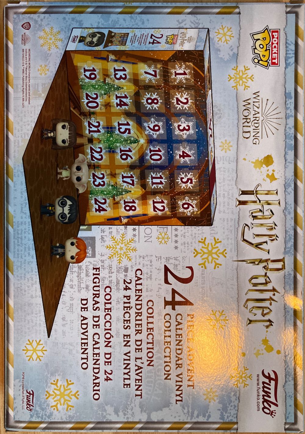 Advent Calendar: Harry Potter 2021 - Harry Potter vinyl figure collectible [Barcode 889698591676] - Main Image 2