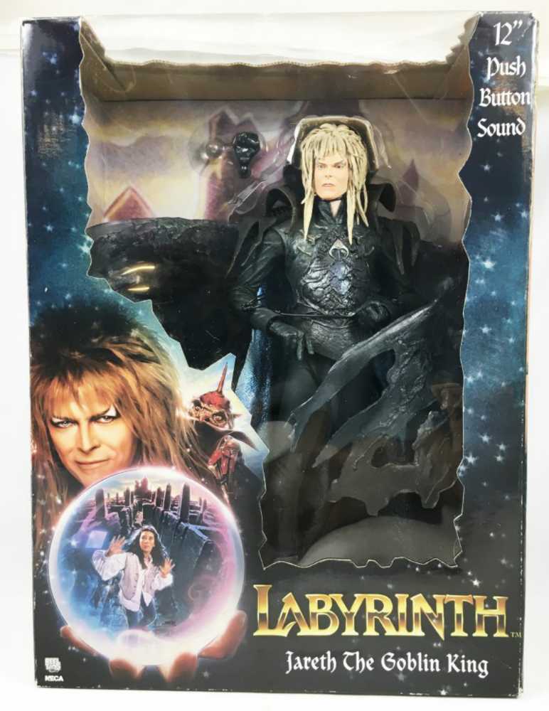 Neca Labyrinth: Jareth 12-inch Action Figure With Sound  vinyl figure collectible [Barcode 634482611005] - Main Image 2