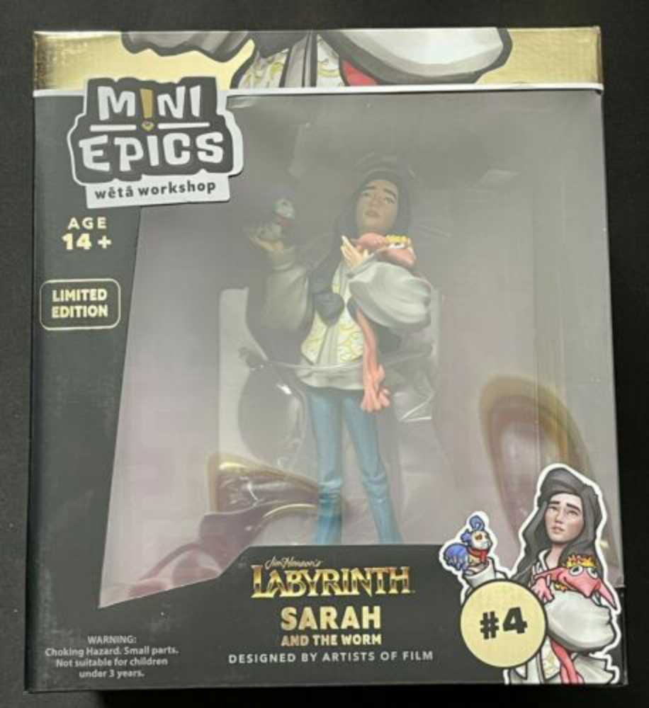 Labyrinth Sarah & The Worm Figure Mini Epics Limited Edition #4  vinyl figure collectible [Barcode 9420024738146] - Main Image 2
