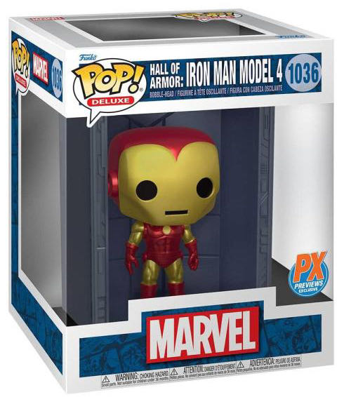 Iron Man (Model 4) - Marvel Universe vinyl figure collectible [Barcode 889698627818] - Main Image 2