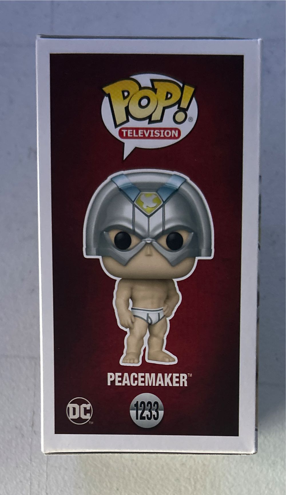 #1233 Television: DC: Peacemaker - DC Comics vinyl figure collectible [Barcode 889698641821] - Main Image 4