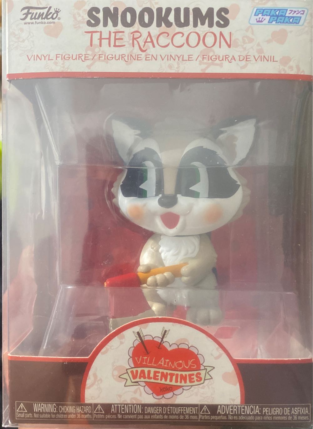 Snookums The Raccoon  vinyl figure collectible [Barcode 889698595346] - Main Image 2