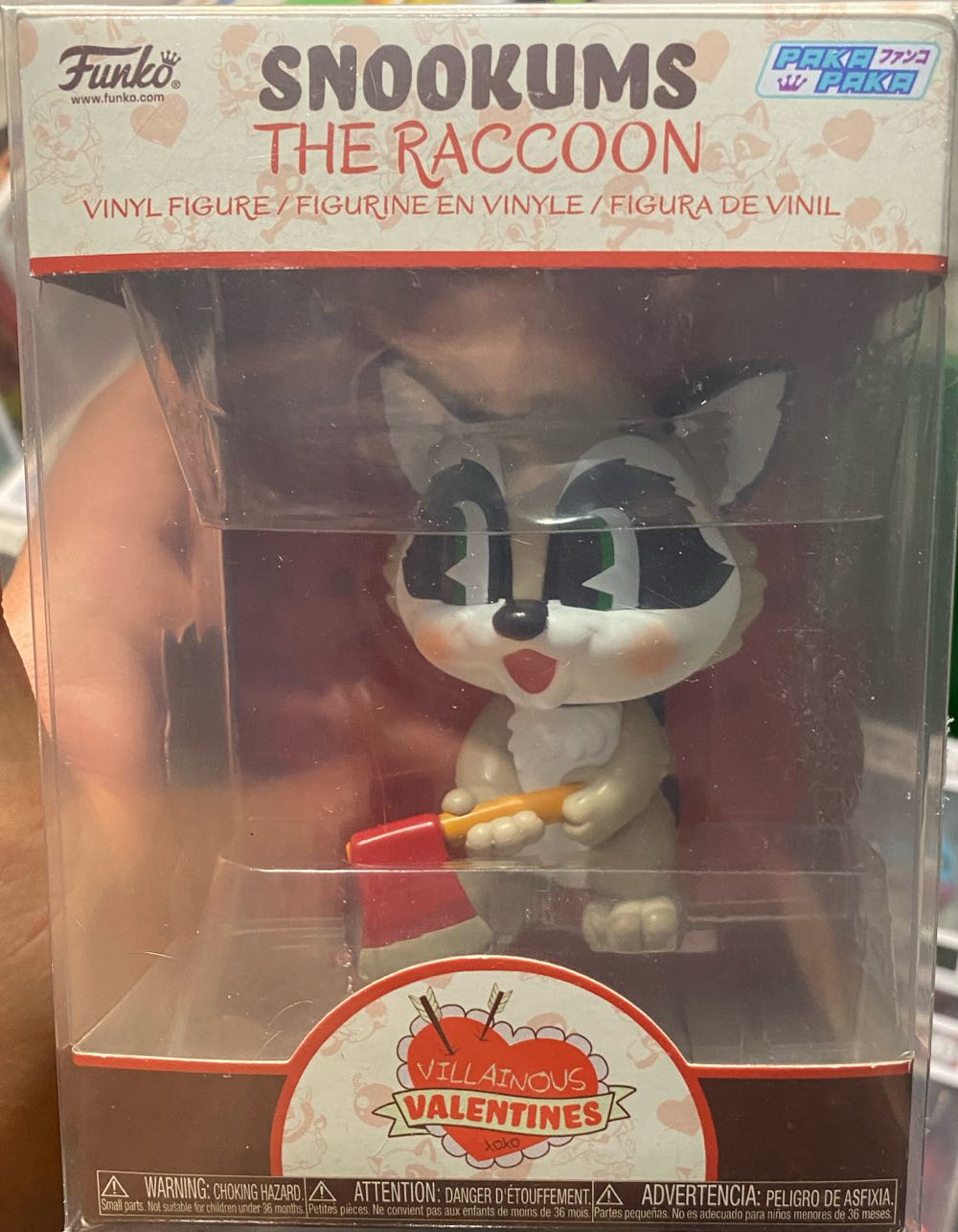 Snookums The Raccoon  vinyl figure collectible [Barcode 889698595346] - Main Image 3