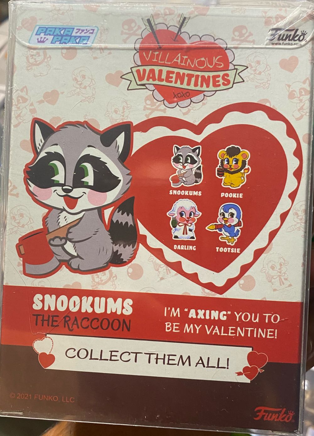 Snookums The Raccoon  vinyl figure collectible [Barcode 889698595346] - Main Image 4