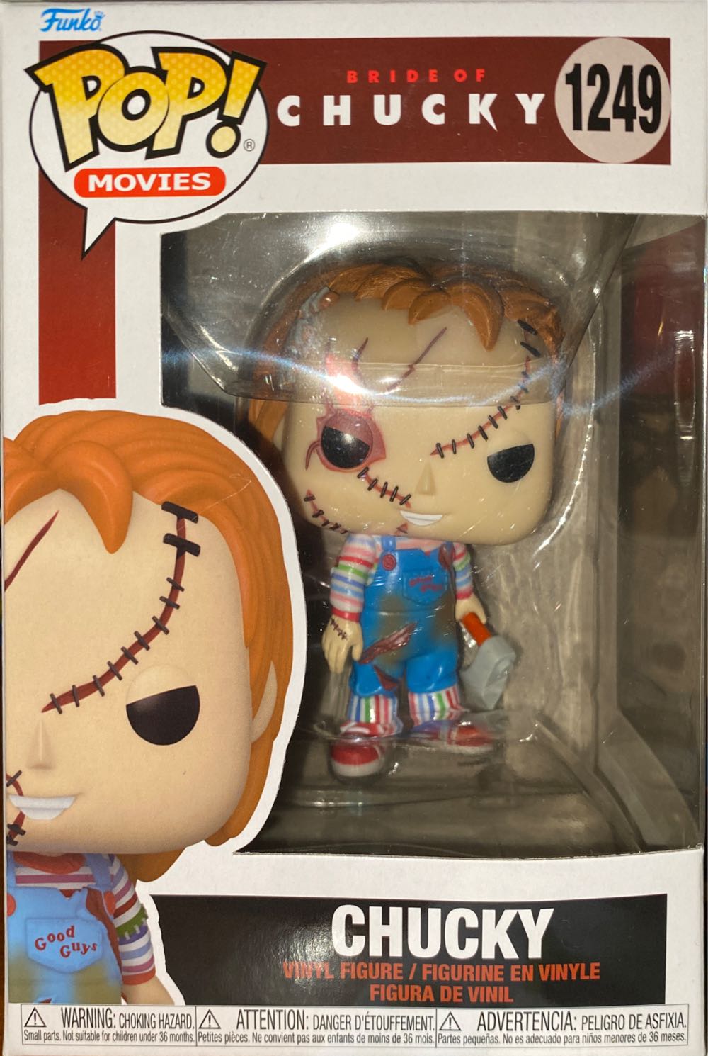 Chucky - Child’s Play vinyl figure collectible [Barcode 889698639828] - Main Image 2