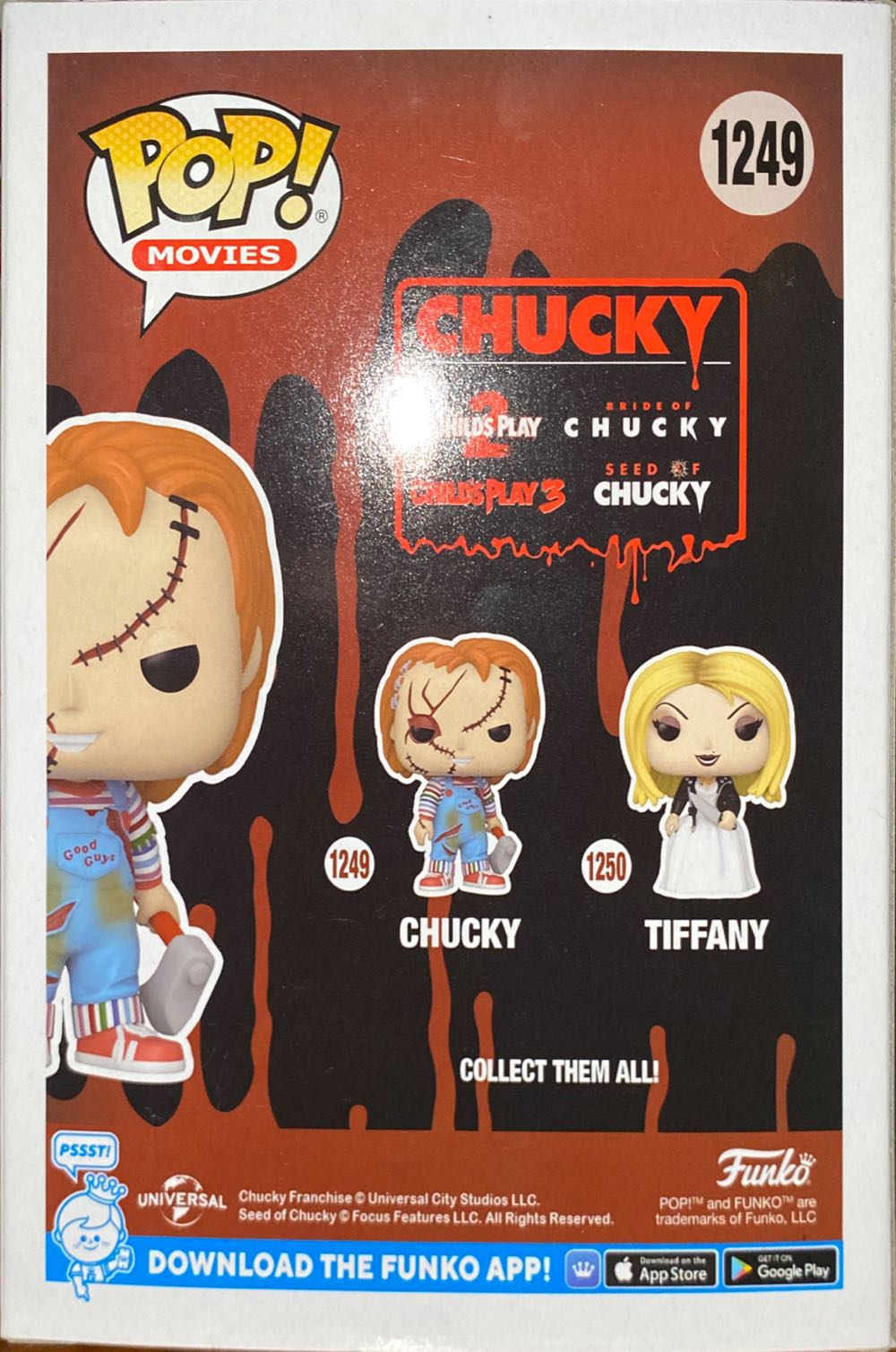 Chucky - Child’s Play vinyl figure collectible [Barcode 889698639828] - Main Image 3
